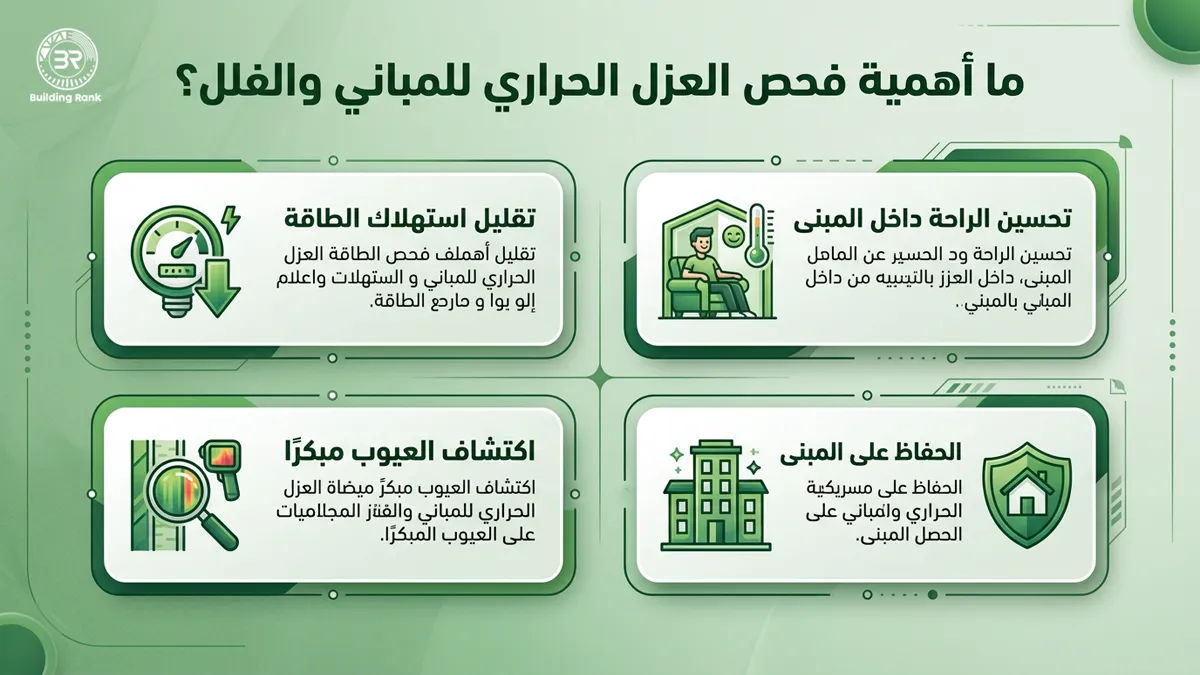  فحص العزل الحراري