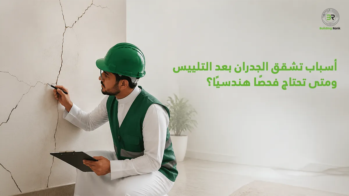 اسباب تشقق الجدران بعد التلييس