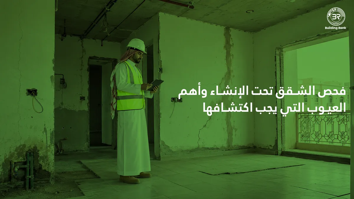 شقق تحت الإنشاء
