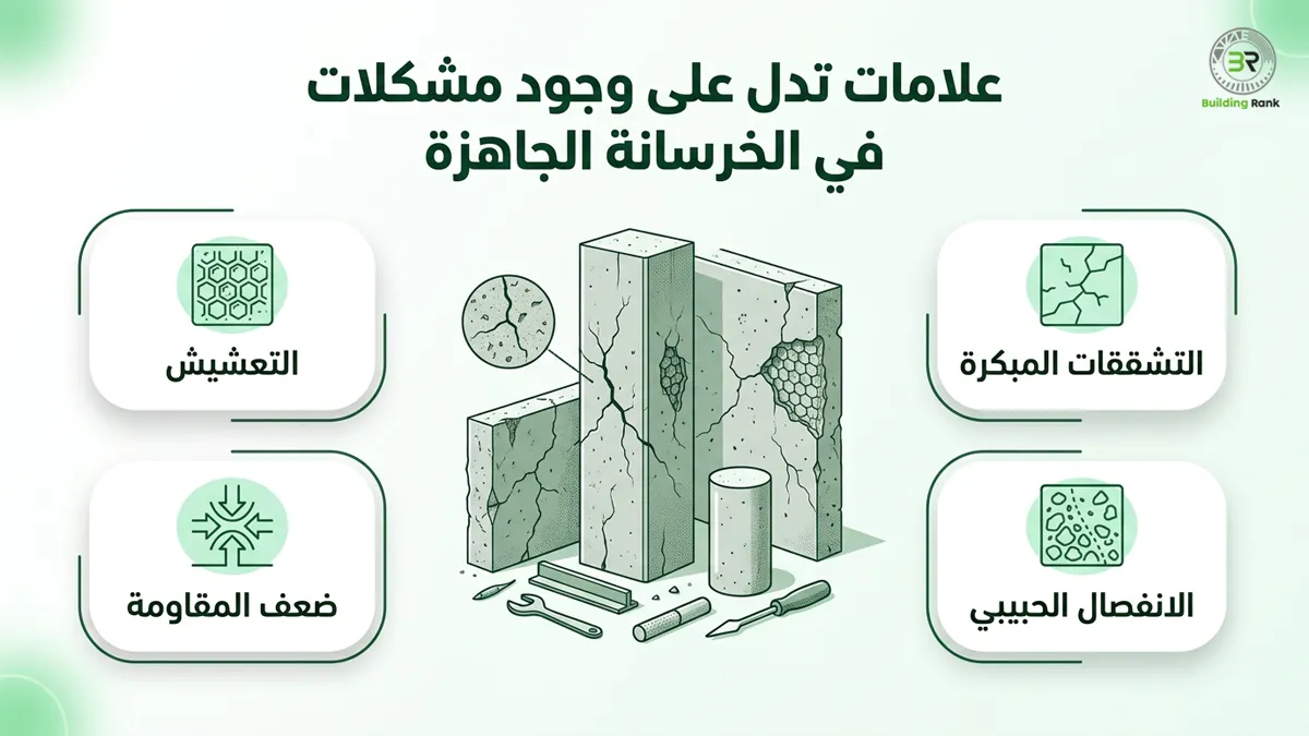 فحص الخرسانة الجاهزة