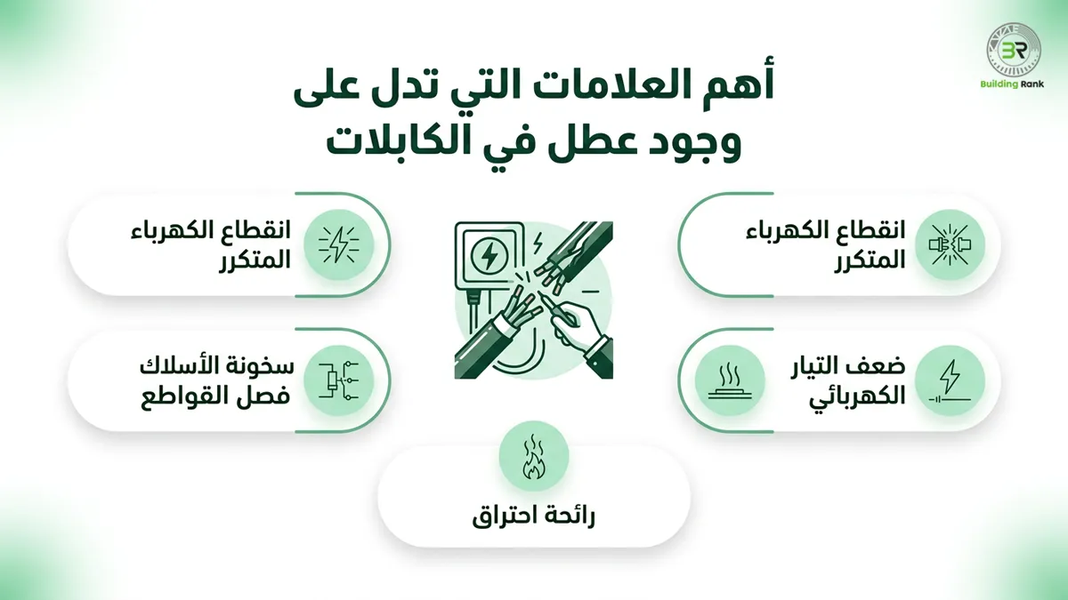 كشف أعطال الكابلات