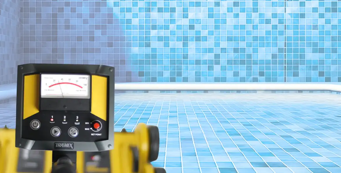 كشف تسربات المسابح